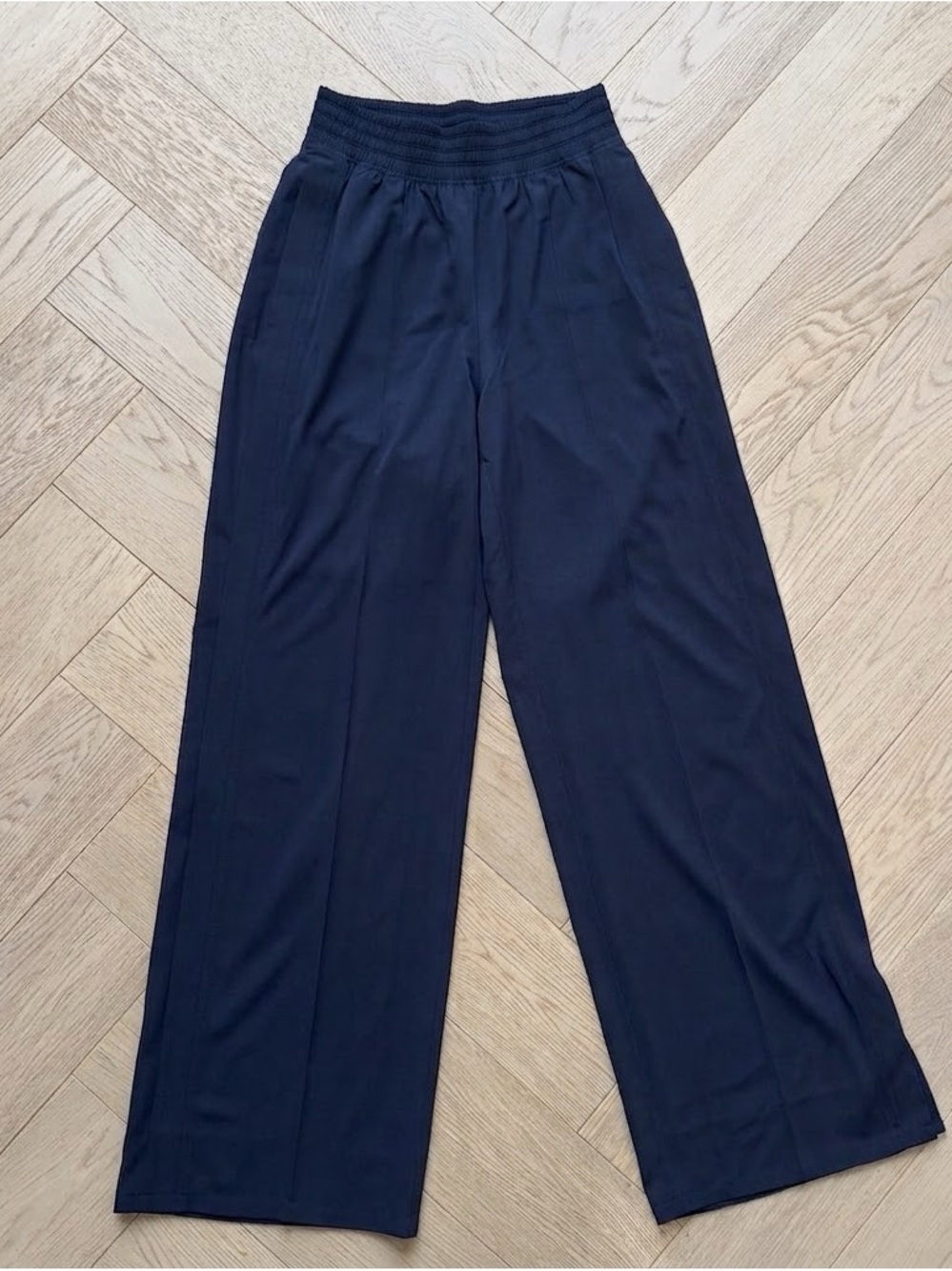 Women’s Lululemon Navy Wide-Leg Pants - Dressy and Lightweight, Pull-On Style 4